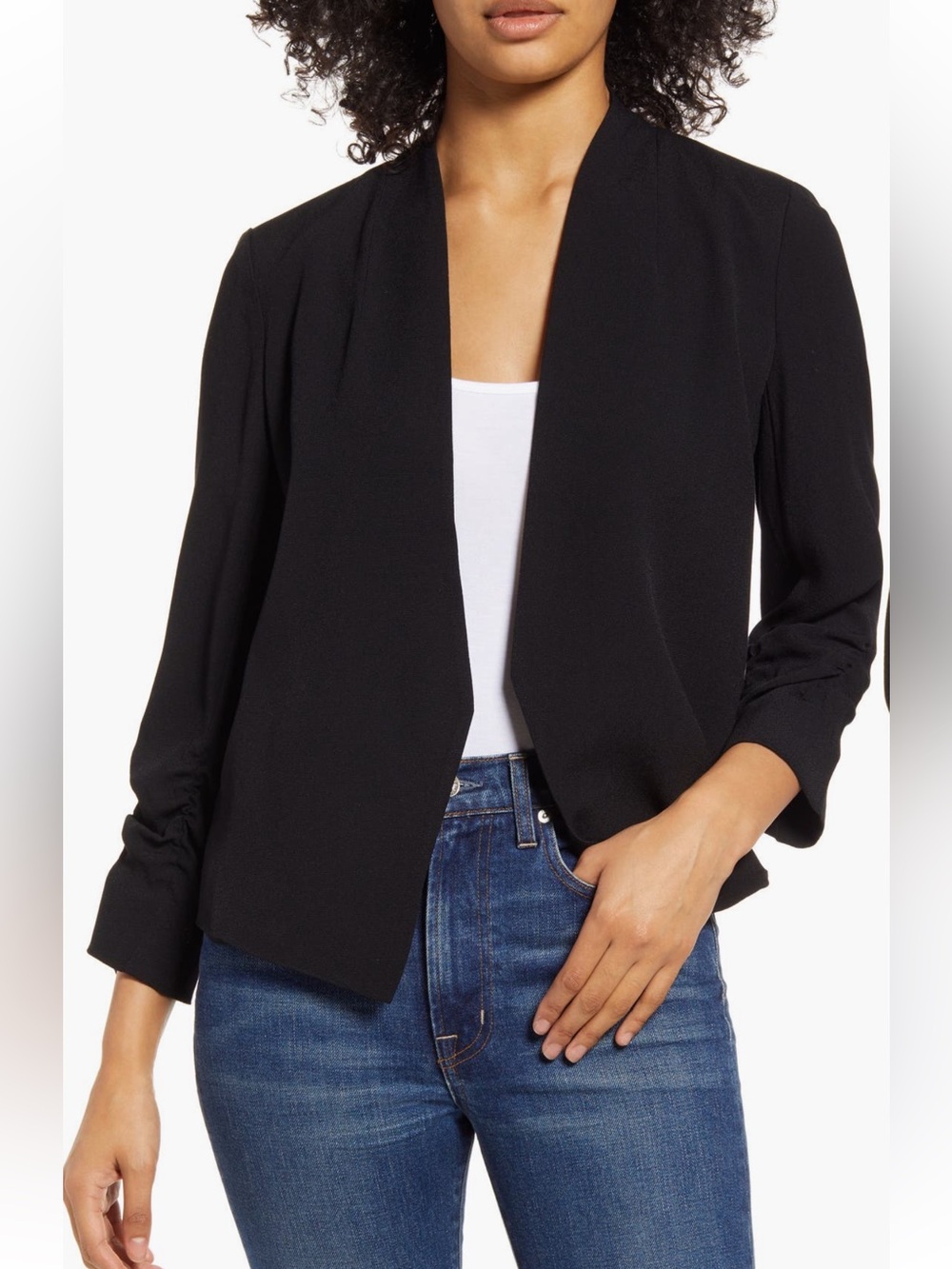 Halogen® SHORT OPEN BLAZER